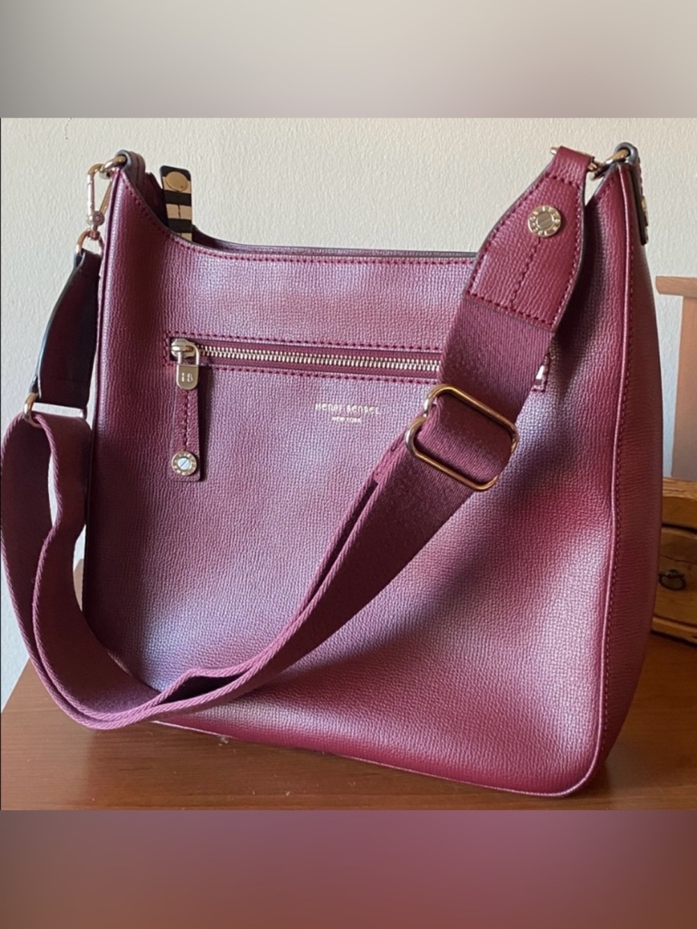 Henri Bendel Leather Shoulder Bag Crossbody